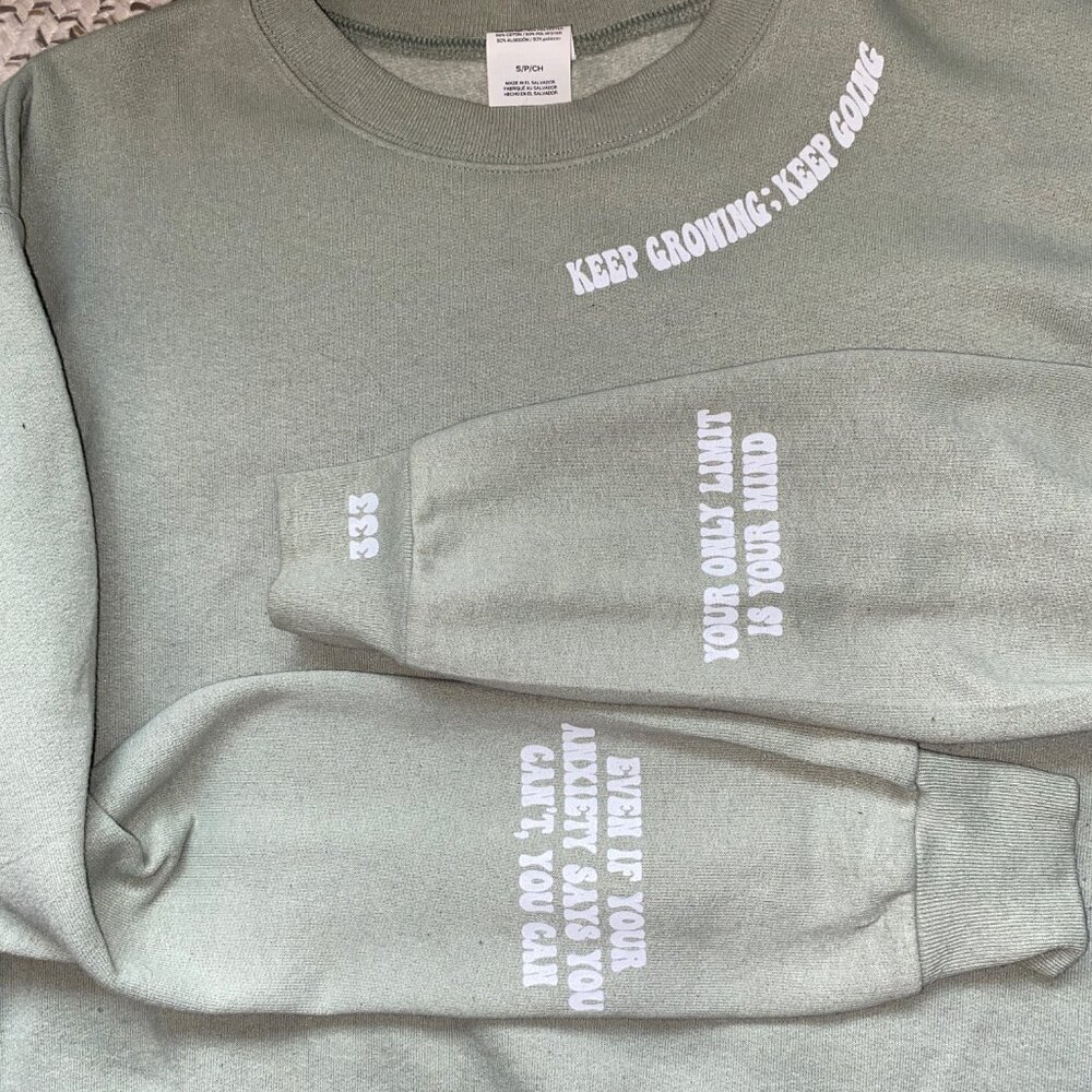 Shop Ludic - Keep Growing; Keep Going Sweater - S